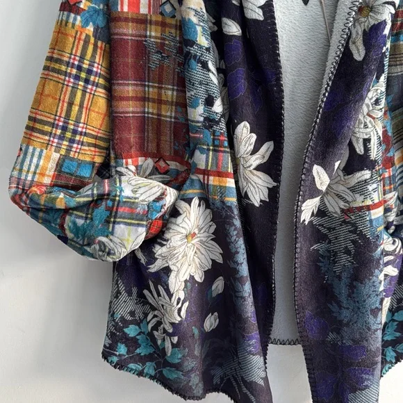 Johnny Was ONO SHERPA JACKET, size XS - Picture 7 of 9